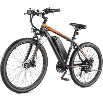 Image Electric Mountain Bike, Peak 750W Motor, 55 Miles 20MPH with 48V/374Wh Battery, LCD Display, 21Speed, Front Suspension, Bike