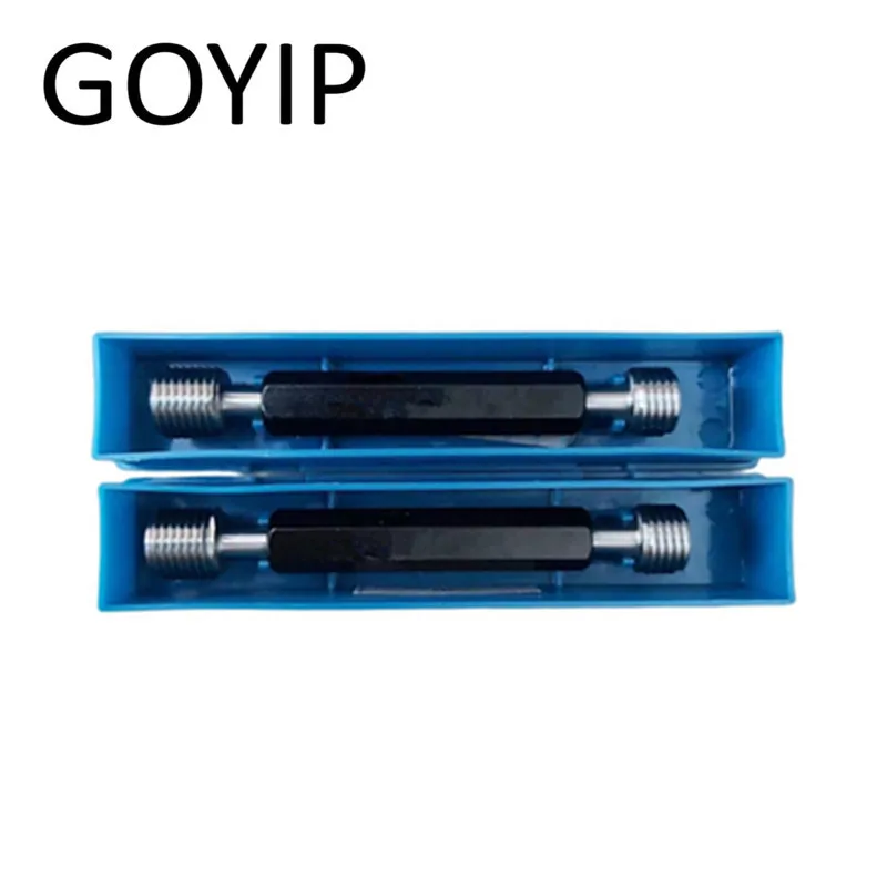 M2 M2.5 M3 M4 M5 M6 M8 M10 M12 6E Plated Front Thread Plug Gauge GO And NOGO Gage Support Customization