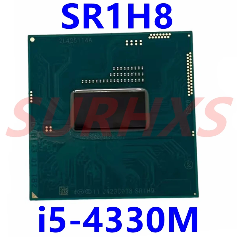 Core i5 4330M SR1H8 I5-4330M 2.8GHz Dual-Core Quad-Thread notebook CPU Laptop Processor 37W Socket G3 / rPGA946B