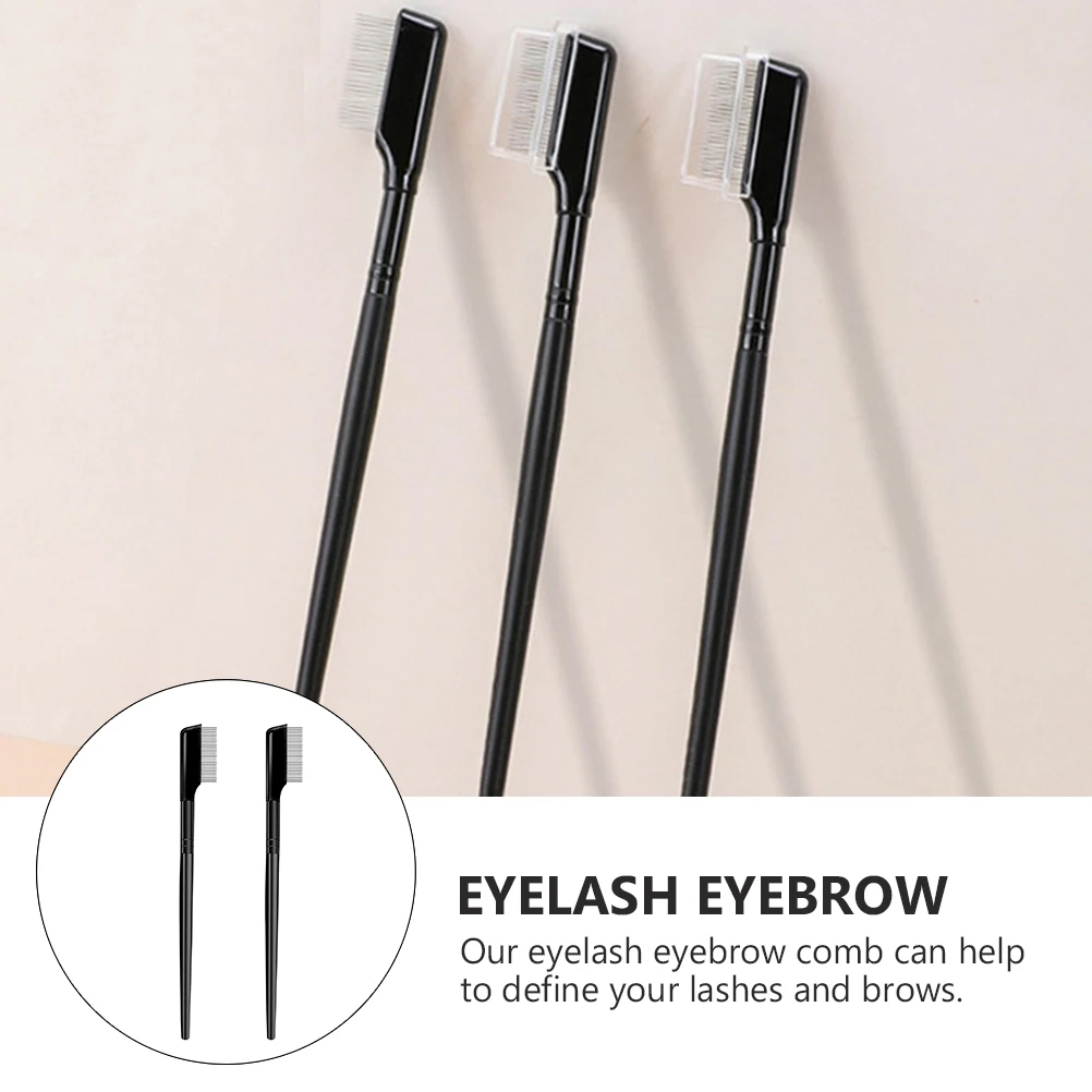 

2PCS Eyebrow Lash Separator Eyebrow Separator Eyelash Shaping Comb Tool Eyelash Separators Shaping Grooming Dense Teeth
