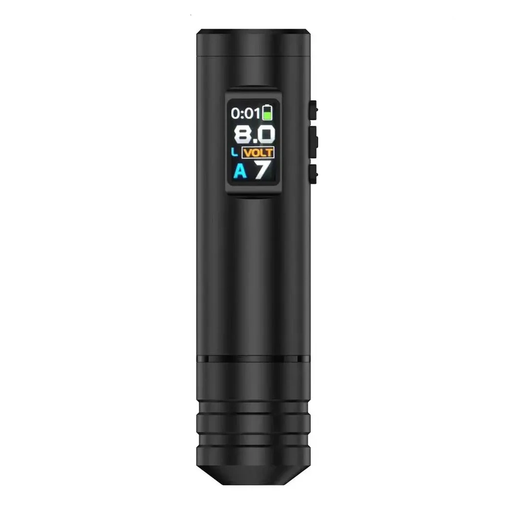 X7 Wireless Tattoo Machine Wireless Smart Screen AI Display Replaceable Battery Brushless Motor Chip Tattoo Body Art
