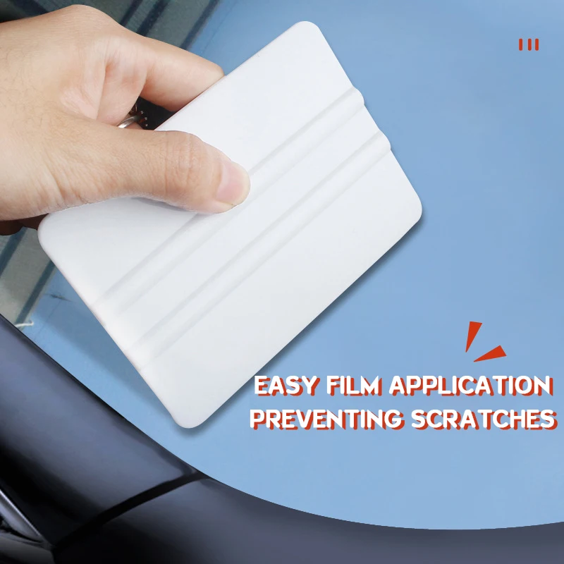 1pc Auto Styling Felt Edge Vinyl Squeegee Car Vinyl Scraper Vehicle Window Tint Film Wrapping