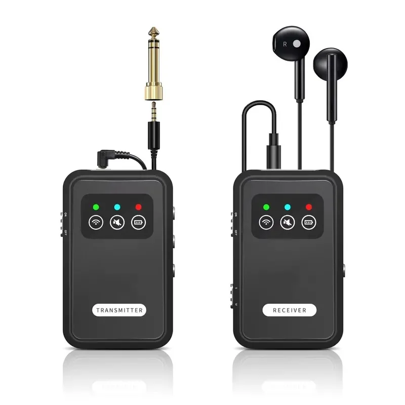 Hot Sale Professional 2.4G Stereo Wireless in Ear Monitor System Mini Transmitter Receiver Set for Band Stage Live