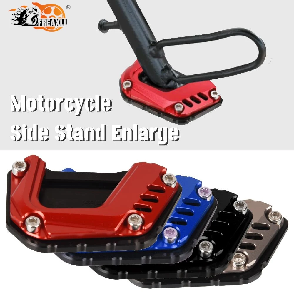 

Motorcycle Accessories For Peugeot DJango 150 2021 2022 2023 Foot Side Stand Enlarge Kickstand Extension Pad Shelf CNC Aluminium