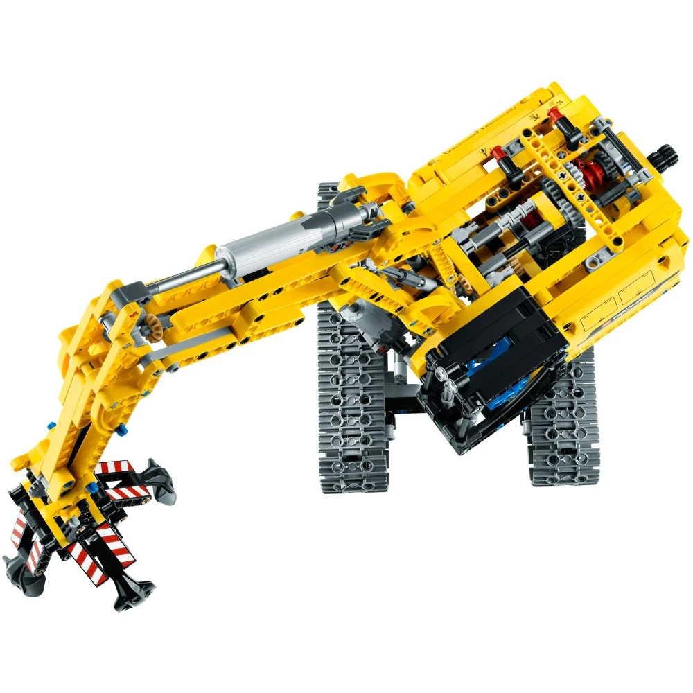 LEGO 42006 기술 에디션 크롤러 굴삭기 빌딩 블록 세트 어린이용 벽돌 장난감 소년용 선물 Legoed와 호환 가능