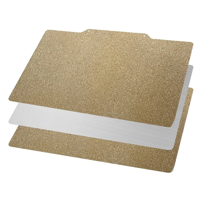 PEI-Blatt 330 x 225 mm für Snapmaker J1S 3D-Drucker, flexibles Bauplatten-Set, heiß verkauftes, doppelseitig strukturiertes PEI-Magnet-Heißbett
