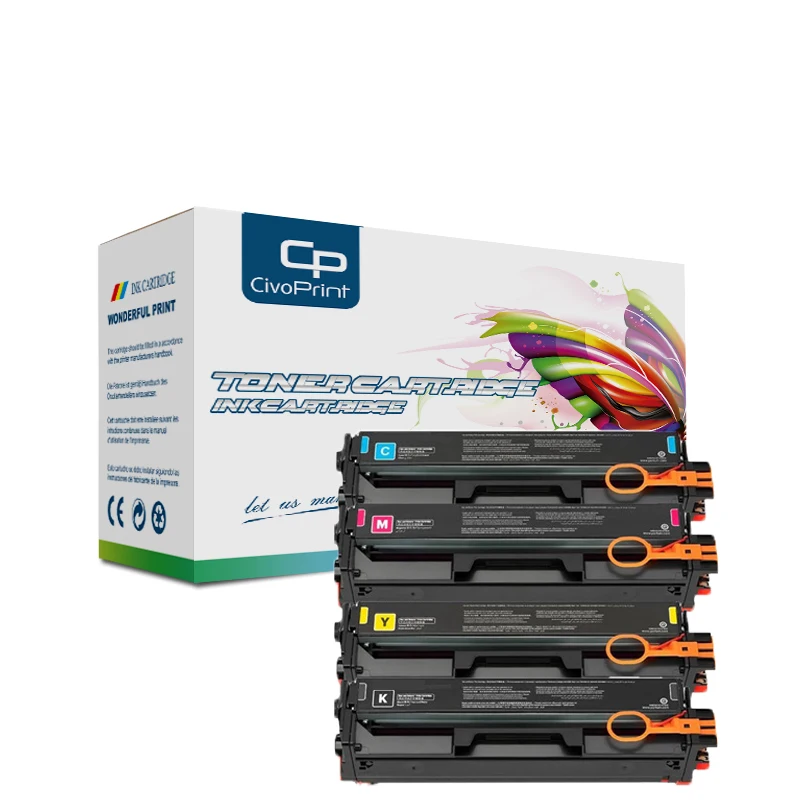 Replacement four colors CTL-2257K CMY Toner Cartridge FOR Pantum CP2257DN  CM2277ADN Color MFP Laser Printer