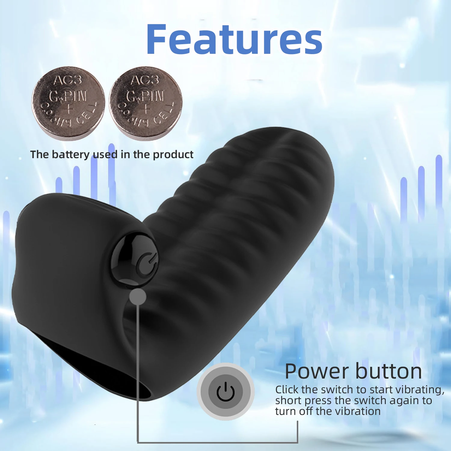 Jouets sexuels, vibrateur à manchon de doigt, Massage du point G, stimulation du clitoris, masturbateur féminin pour femmes, orgasme lesbien, produits pour adultes