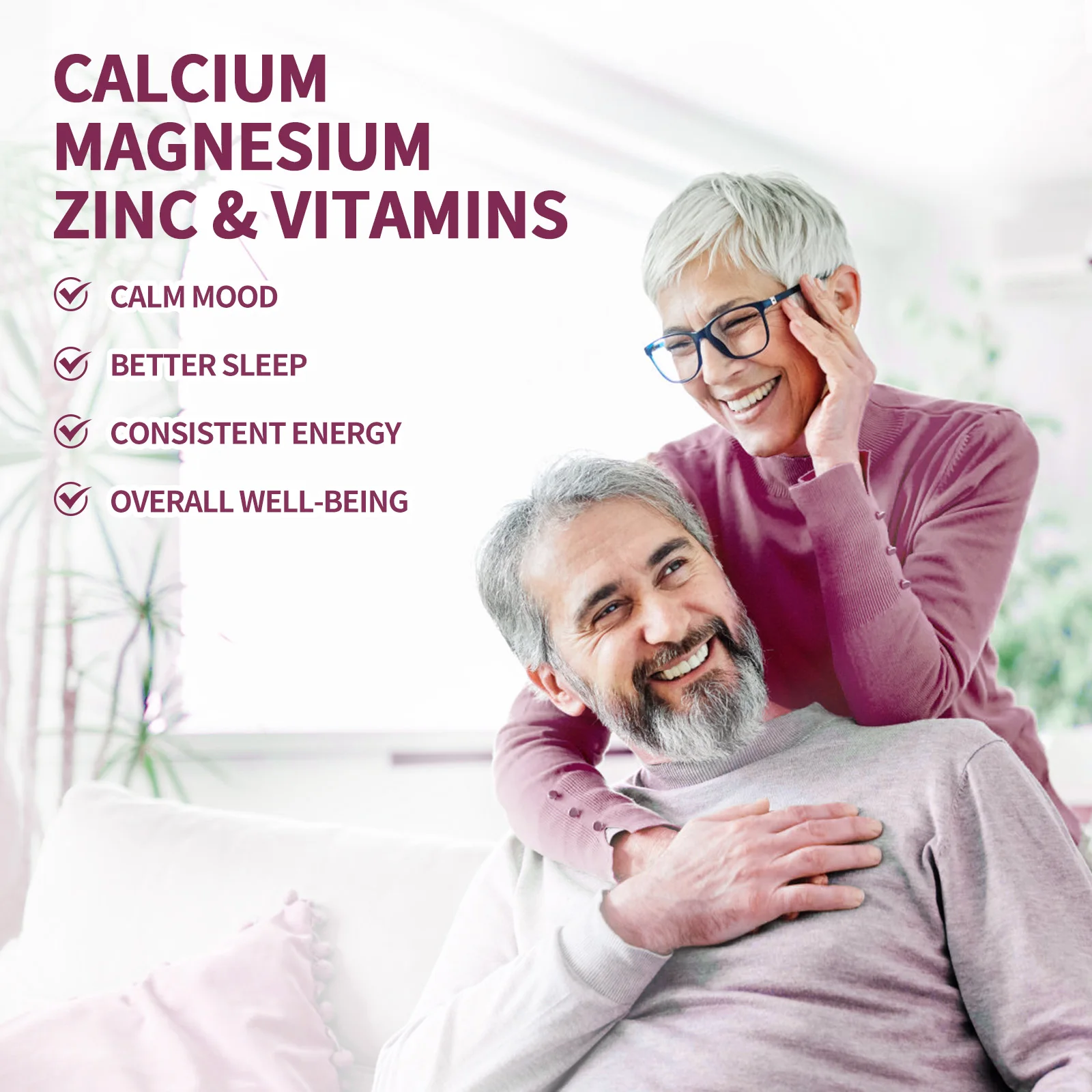 BUNKKA Calcium Magnesium Zinc Gummies with Vitamin D3 Potassium Magnesium Bone Growth&Strength Muscle Builder Sleep Quality