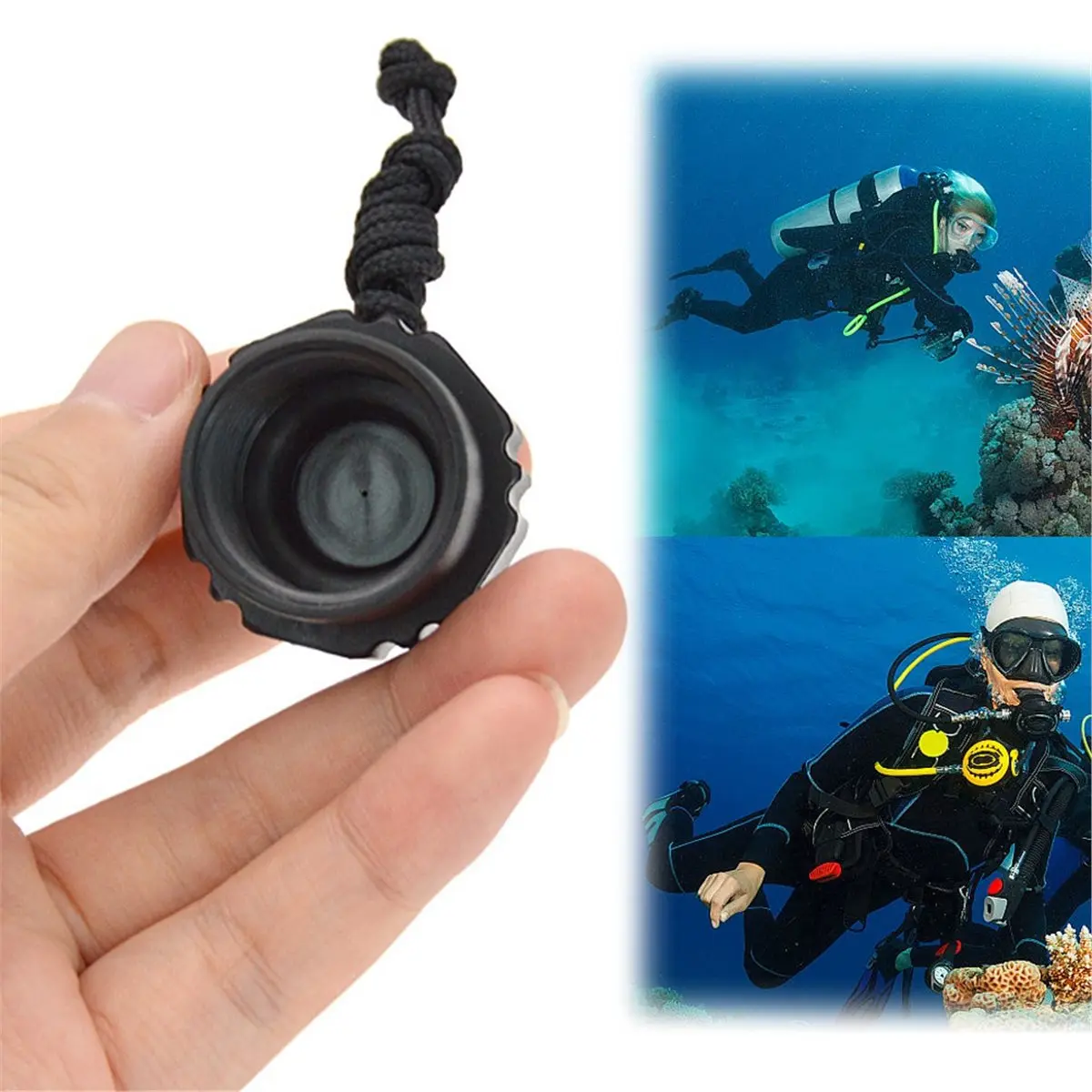 Scuba Diving Tank Valve Dust Plug Easy to Use First Stage Valve Cover Dust Cover Plug for Din 1ST Stage Regulator