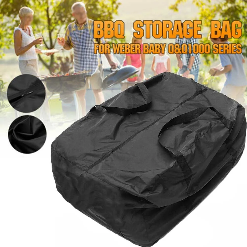 74*57*43cm Storage Carry Bag BBQ Storage Carry Charcoal Grill Duffle Bag For Weber BABY Q&Q1000 Series Portable