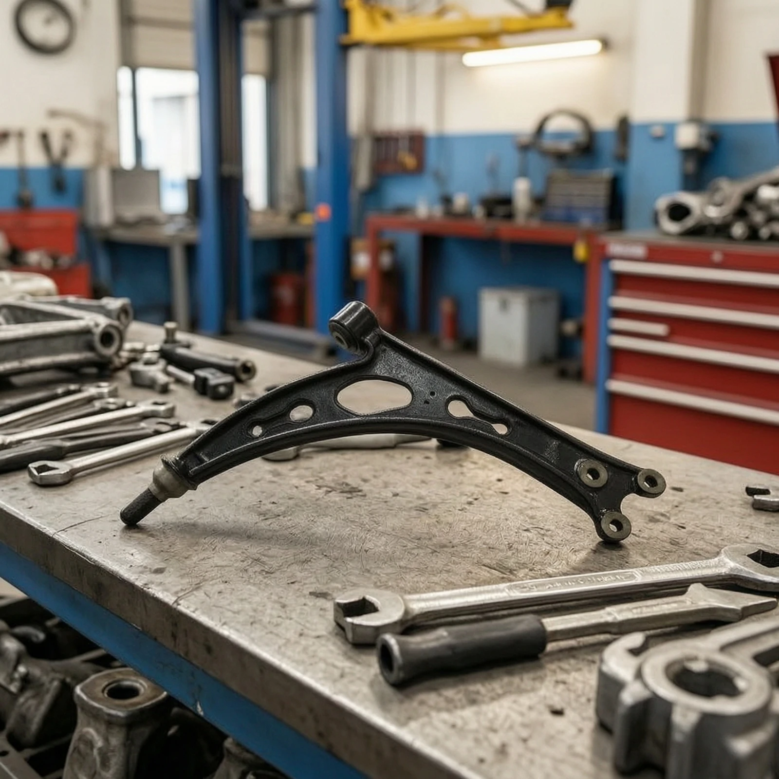 Front Lower Control Arm with Bushing and Ball Joint Direct-Fit Front Lower Control Arm Auto Part Compatible Pre-Greased
