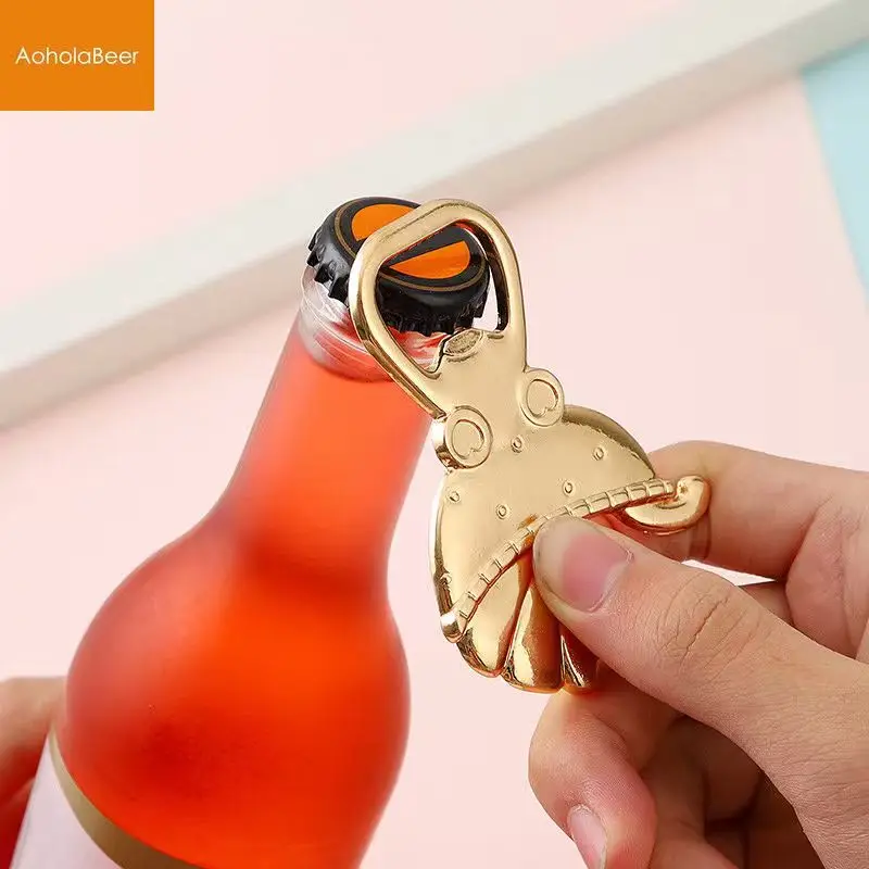 1pc Bottle Opener Baby Shower Small Gifts for Guests Alloy Metal Baby Carriage Shape Bottle Opener Birthday Party Gifts