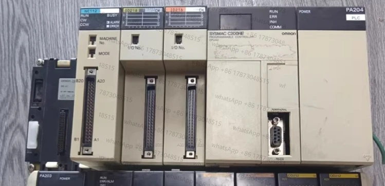 

The second-hand C200HE-CPU11 PLC module tested OK and its function is intact