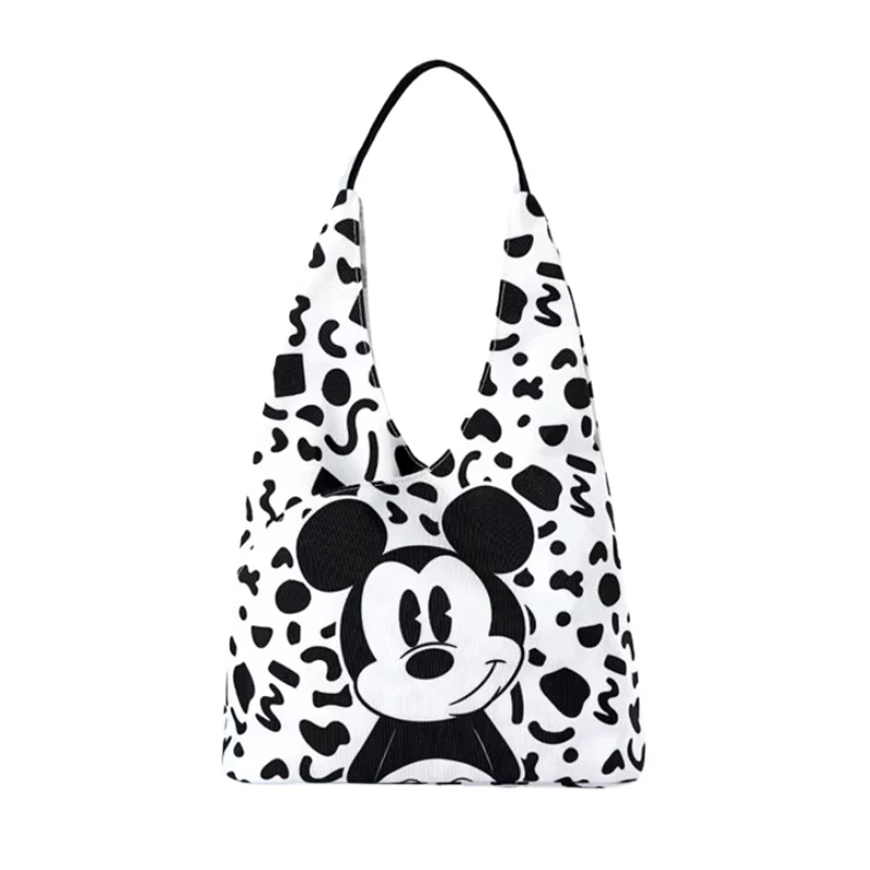 

Роскошный кошелек с Микки Диснеем для женщин, большая вместительная парусиновая сумка, милый ультралегкий тканевый подарок на день рождения