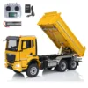 カスタマイズされた RTR 6x6 LESU RC メタル 1/14 油圧ダンプトラック 3 ウェイラジオコントロールダンプカー車モデル 3 スピードトランスミッションライトサウンド 3