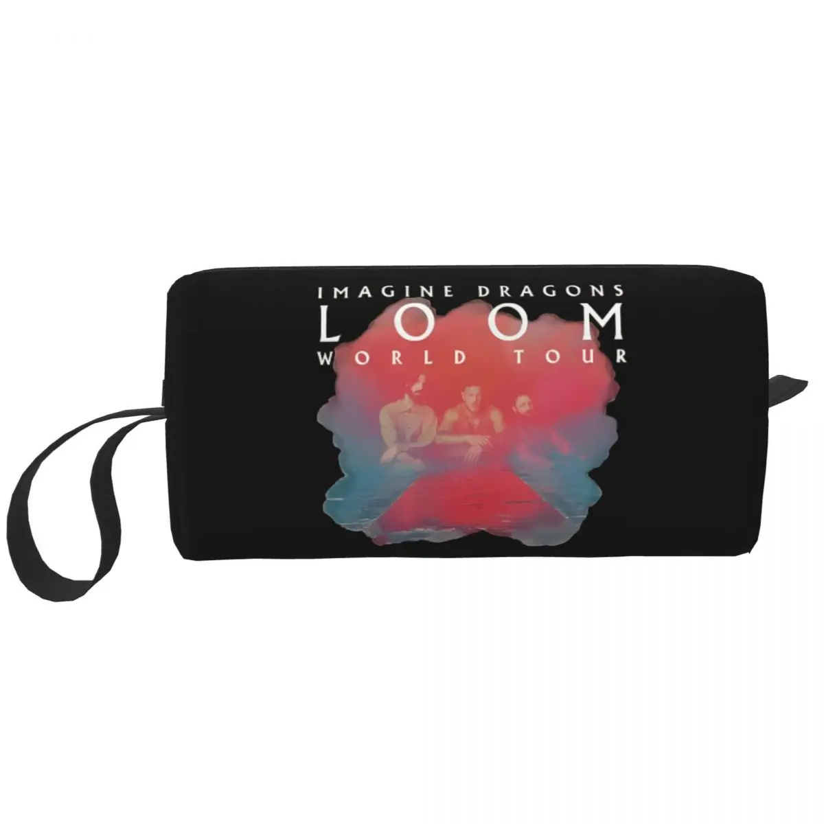 Loom Tour 2024 New Album Makeup Bag Pouch Cosmetic Bag for Men Women Imagine Dragons Band Toiletry Bags Dopp Kit