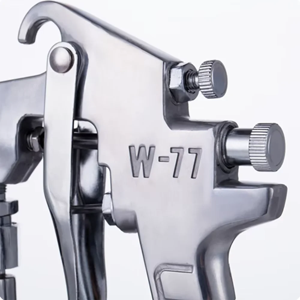 W-77 lower Pot Spray Gun Paint Spray Gun High Stomization Spray Gun Head Automotive Paint Pneumatic Spray Gun