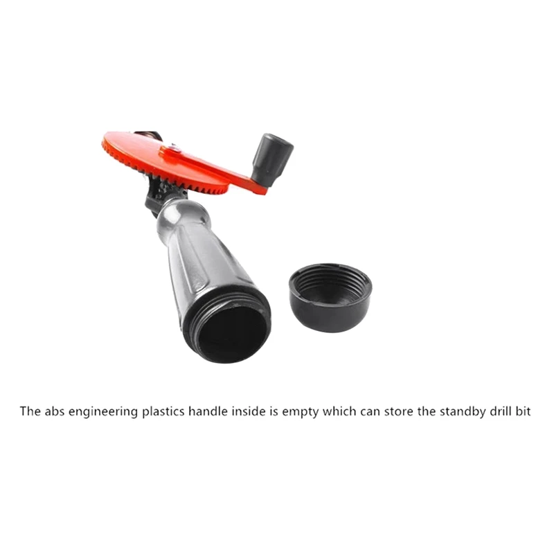 สว่านมือความจุ 3/8 นิ้ว - ทรงพลังและรวดเร็ว, สว่านมือแบบแมนนวล 3/8 นิ้ว, การออกแบบปีกนกคู่เหล็กหล่ออย่างประณีต