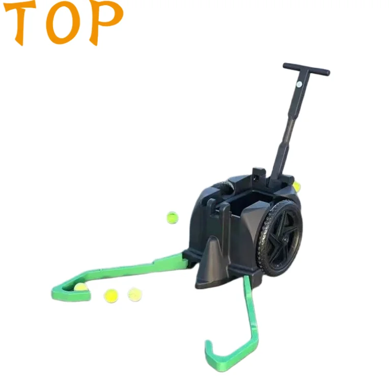 Tennisball-Sammelmaschine Kein Bücken Erforderlich Tennisball-Sammelmaschine Tennisball-Sammelwagen