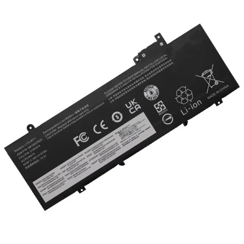 L17L3P71 L17M3P71 L17M3P72 01AV478 01AV479 01AV480 SB10K97620 SB10K97621 SB10K97622 Battery For Lenovo ThinkPad T480s