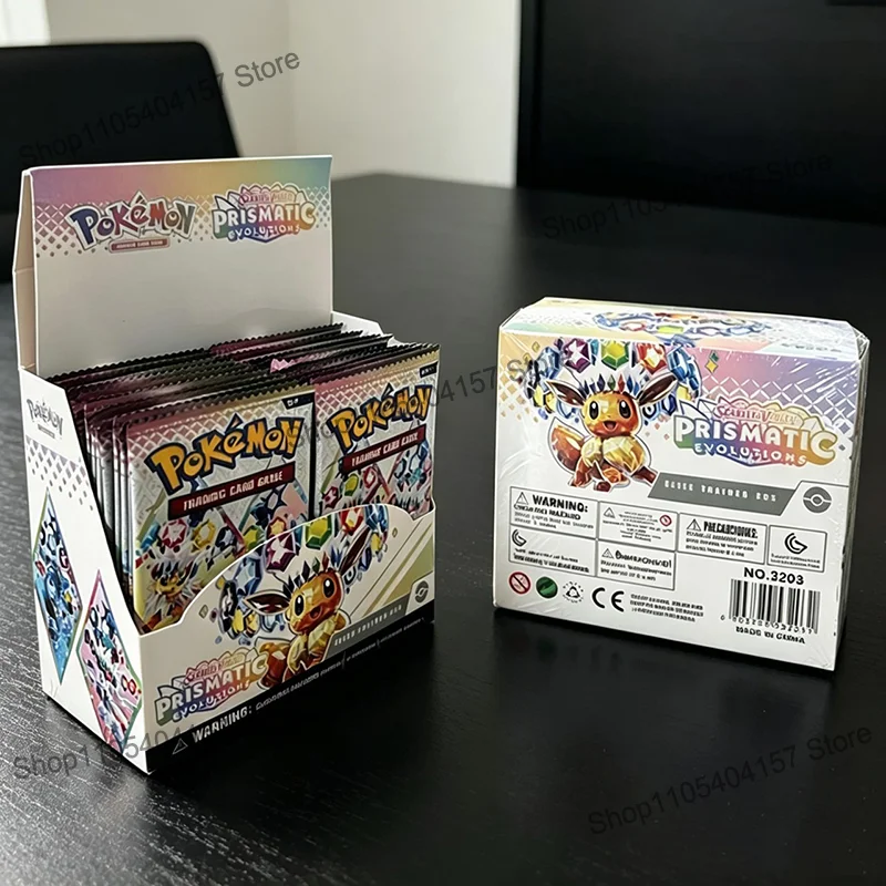 360Pcs Pokémon Card Prismatic Evolutions SCARLET VIOLE English Version Booster Battle Transaction Card