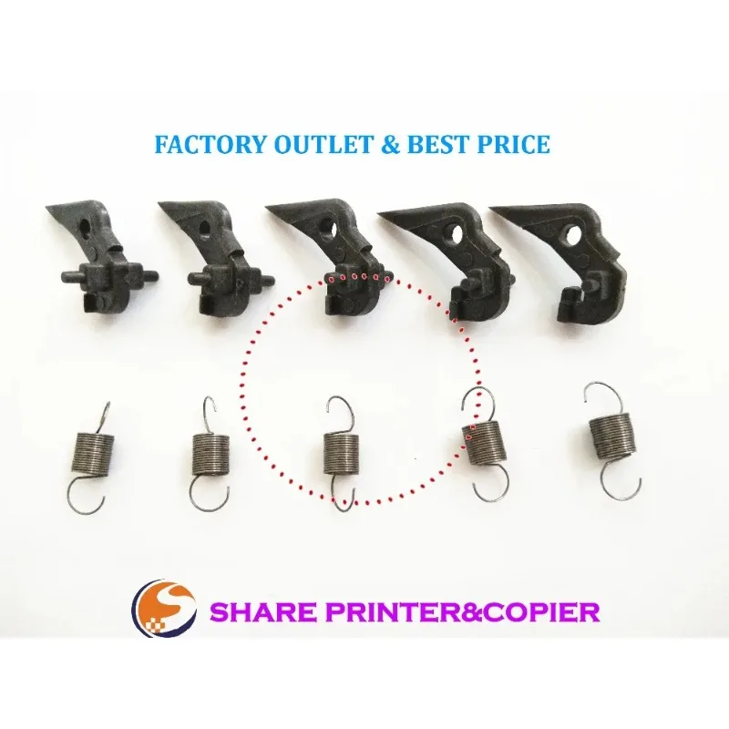 New 6LE58405000 6LE58590000 Upper Picker Finger + Spring for Toshiba E STUDIO 163 166 167 207 237 206 165 2006 195 225 243 2506