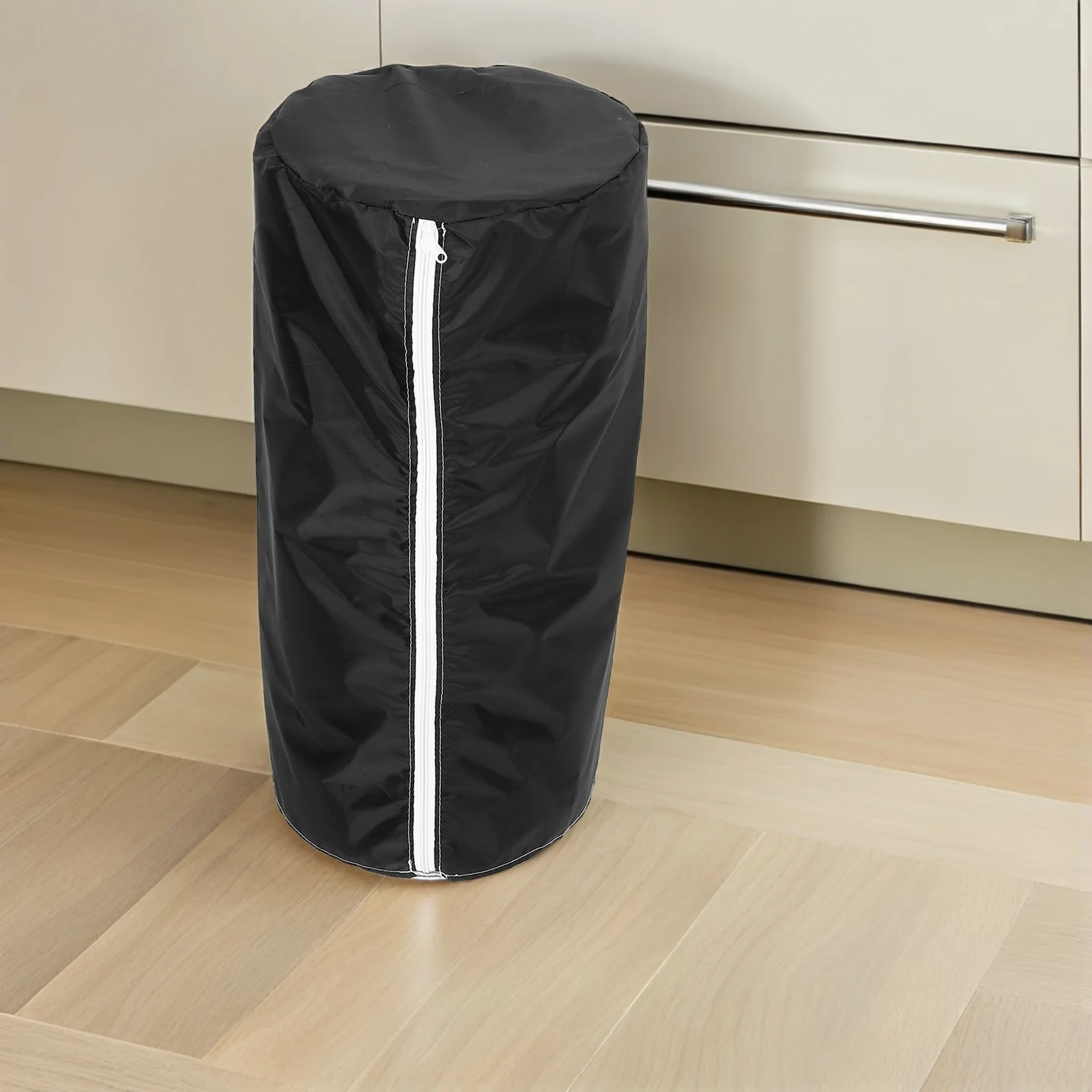 

Gas Cylinder Dust Cover Black Heavy Duty Oxford Cloth Waterproof Uv Protection Kitchen Camping Stove Cover Outdoor Tank