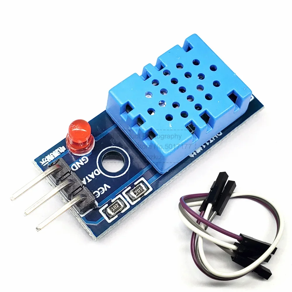 DHT11 Temperature and Relative Humidity Sensor Module for Arduino with LED Smart Electronics Temperature Sensor