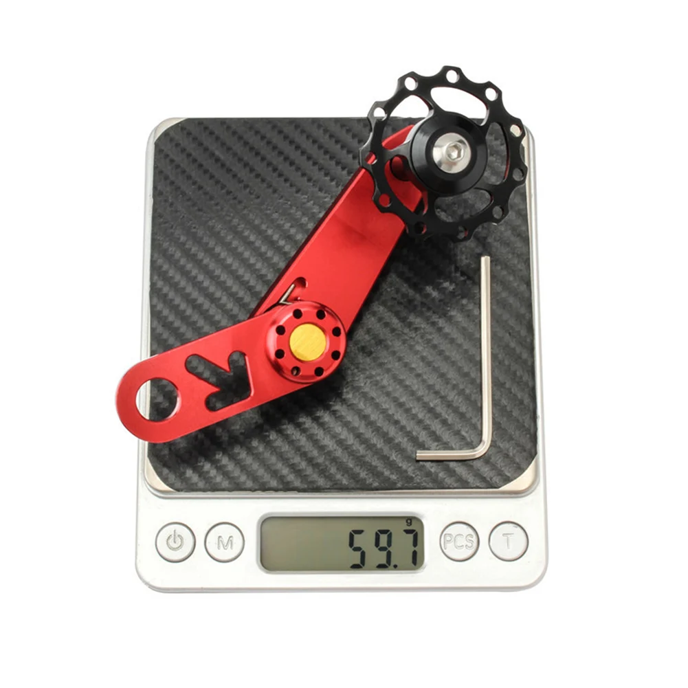 

New Bike Chain Tensioner Chain Tensioner Chain Guide Converter Bike Chain Tensioner Chain Tensioner Oval Chainring