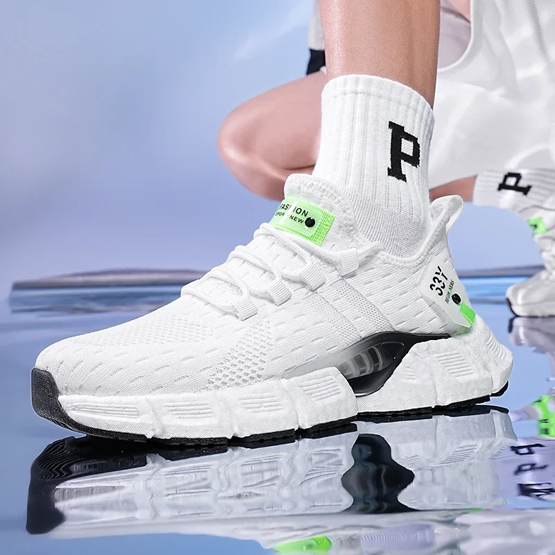Big Size Solid Color Unisex Sneakers Walking Running Shoes for Men Original Outdoor Luxury Designer Jogging Sport Shoes Women