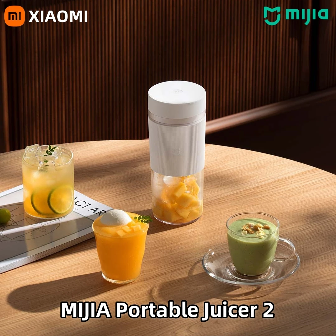 

Портативная соковыжималка Xiaomi Mijia 2, автоматическая соковыжималка для фруктов, зарядка типа C, автоматическая бытовая соковыжималка для полоскания, емкость 300 мл