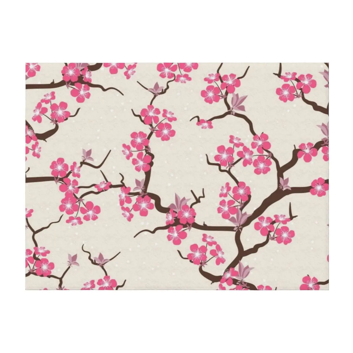 

Sakura Flowers Throw Blanket Comforter Sofa Throw Decorative Throw Fashion Sofas Blankets