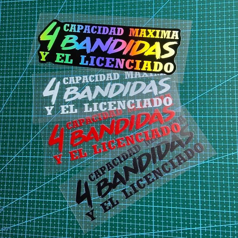 

Creative Text Passenger & Driver Scooter Stickers Waterproof Decals for Motorcycle Bike Helmet Decor