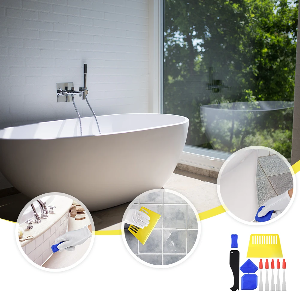 

Grout Scraper Set Sealant Remover Grout Cleaner Essential Tools For Edges And Corners