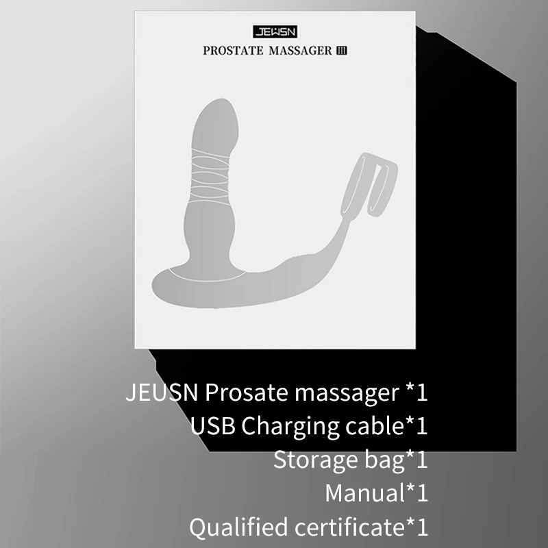 JEUSN Retractable prostate massager male vibrator male anal plug wireless remote control butt plug sex toy couple gameRetractabl