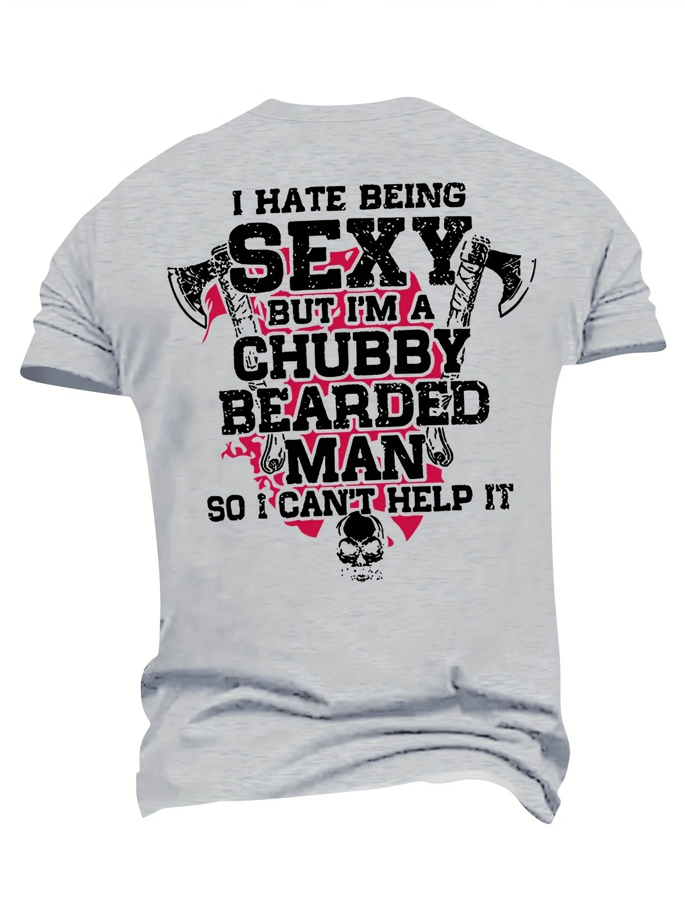 Men Apos;s T-Shirt Hammer Skull Graphic Short Sleeve Men's T-shirts for Summer Unisex All-Season