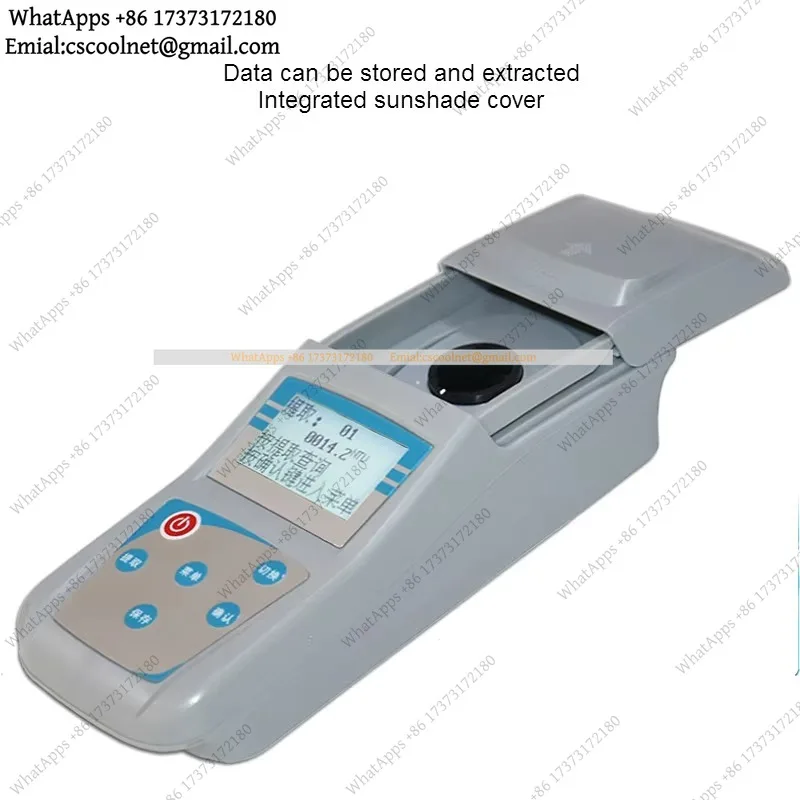 YX2 Microcomputer Scattered Light Turbidity Meter Intelligent Colorimeter Range 0-200NTU 0.1NTU with Calibration Fluid