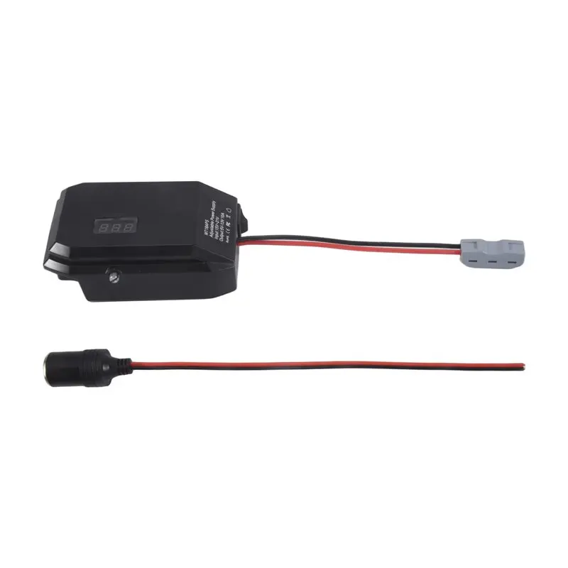 

Преобразователь напряжения A93Z DC 18В в 12В для 18В аккумуляторов, адаптер для Power Wheels, адаптер для прикуривателя