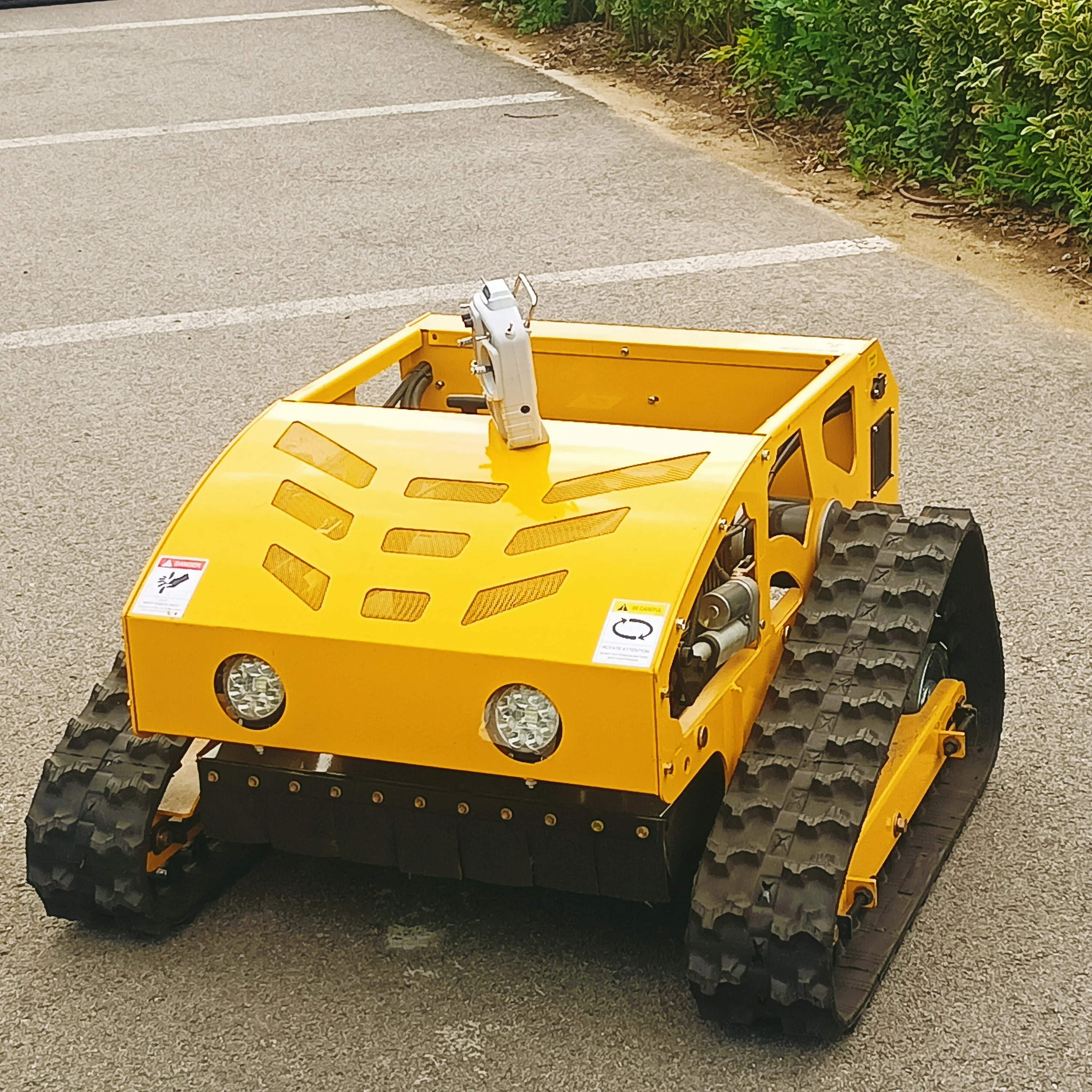 

Factory Custom Smart Remote Control Electric Start Lawn Mower