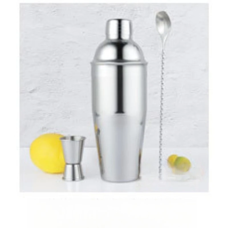 

Cocktail mixer, Boston shaker, full set of stainless steel snow glasses