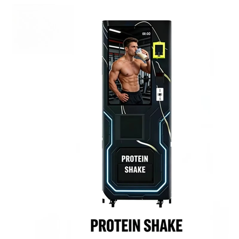 FOODLINE Bulk Supply Fitness Protein Shake Vending Machine Stable Stirring Self Selling Sports Drink Device