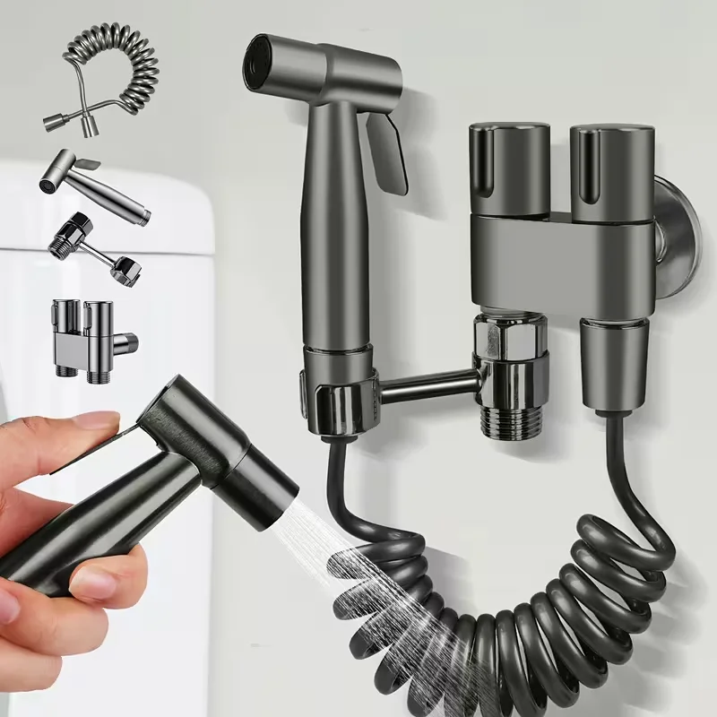 360° Rotatable Design with Retractable Hose, Pressurized Water Flow, Easy Installation. Ideal for Homes, Hotels,