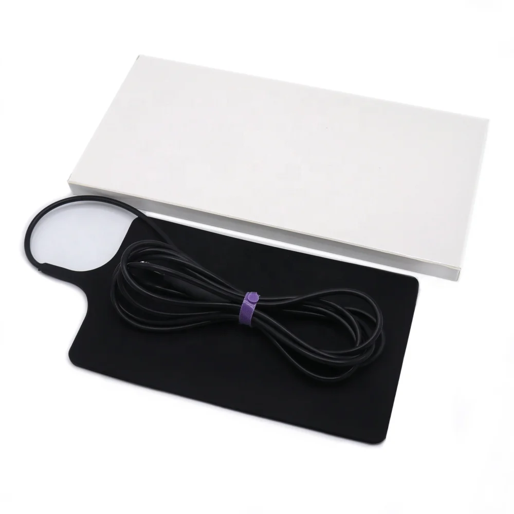 SK101DF Reusable Silicone Neutral Electrode Plate With Cable Unipolar Patient Ground Electrode Pad