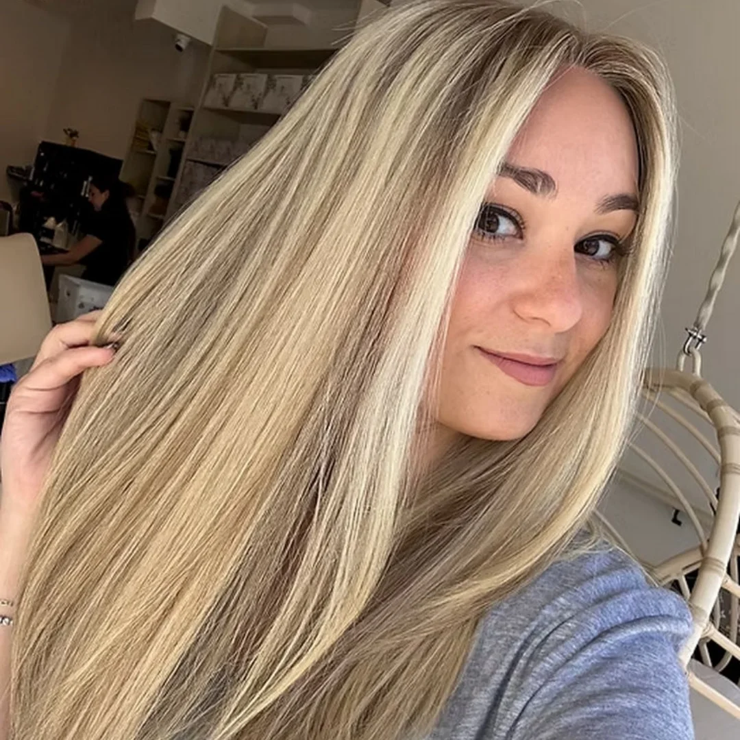 الفاخرة الطبيعية مستقيم الدانتيل الجبهة الباروكات تسليط الضوء على الرماد شقراء أومبير غلويليس الباروكات 180% عالية الكثافة تخصيص بيروكات صناعية #4