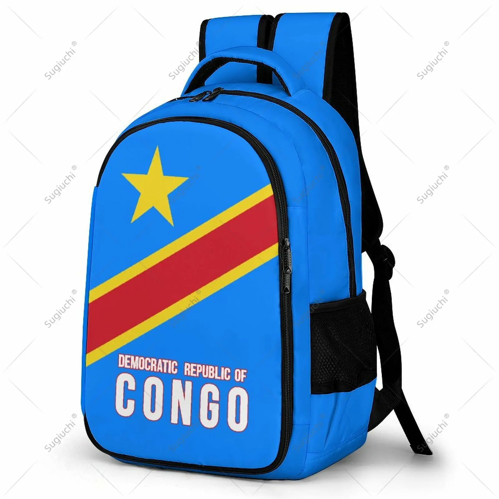

Backpack Democratic Republic of Congo Flag Student Schoolbag Smart Business Travel Leisure Backpack Laptop Back Pack Office Bag