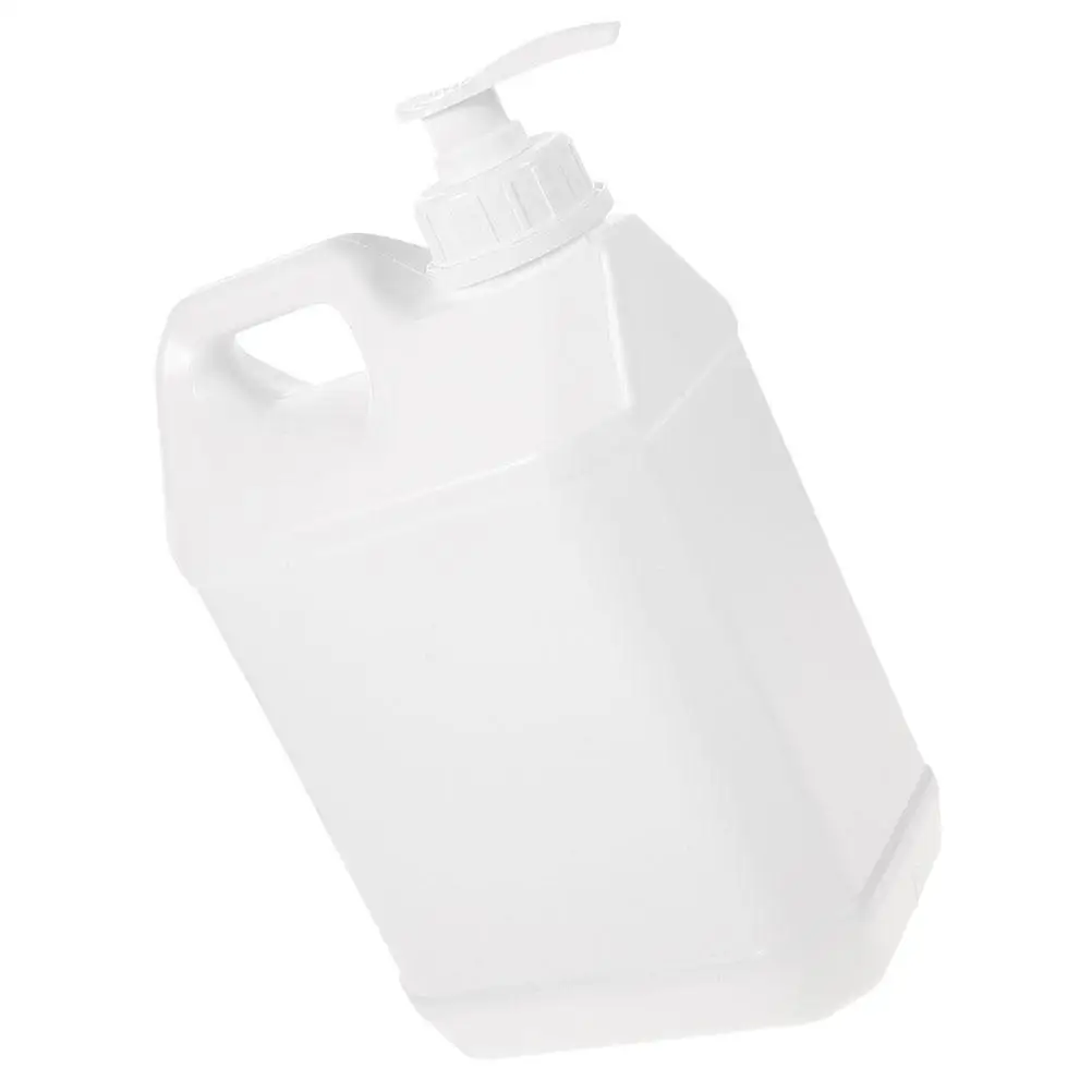 

Plastic Gallon Jugs Empty Pump Bottles Reusable Hair Care Press Bottle Large Capacity Easy Dispensing Versatile Usage