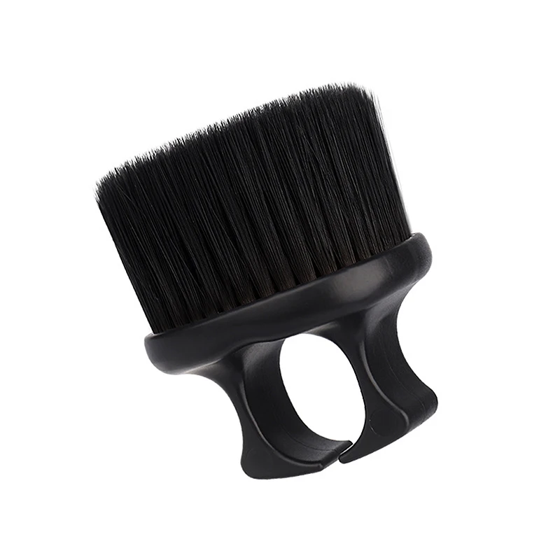 Hairdresser Finger Brush Barber Cutting Clean Hairbrush Neck Duster Brushes Professional Barbershop Styling Tools ﻿