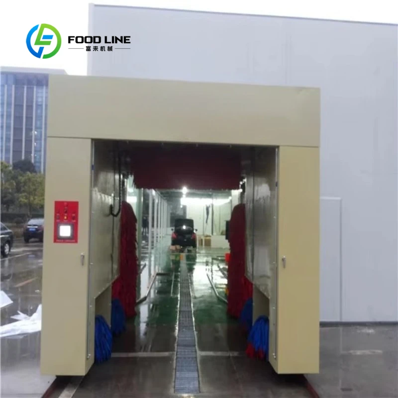 Customized Stainless Steel Material Car Wash Machine Roller Type Auto Car Wash System Automatic Rollover Car Washer