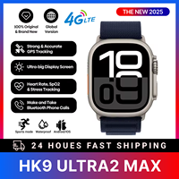 Original HK9 Ultra2 Max Smart Watch Men AMOLED Screen ChatGPT NFC BT Call 2GB ROM Watches GPS PK HK8 HK9 Pro Max Smartwatch Men